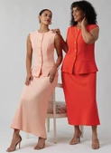 Simplicity S3279 | Simplicity Sewing Pattern Misses’ and Women’s Top and Skirt