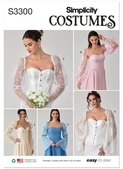 Simplicity S3300 | Simplicity Sewing Patterns Costume Sleeves | Front of Envelope