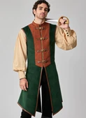 Simplicity S3299 | Simplicity Sewing Pattern Unisex Fantasy Vests
