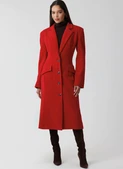 Simplicity S3305 | Simplicity Sewing Pattern Misses' Tailored Coat In Two Lengths