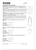 Simplicity S3306 | Simplicity Sewing Pattern Foldover Flap Bags | Back of Envelope