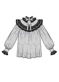 McCall's M8696 | McCall's Sewing Pattern Misses' Ruffled Blouses