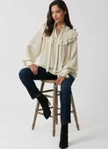 McCall's M8696 | McCall's Sewing Pattern Misses' Ruffled Blouses