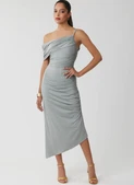 Simplicity S3302 | Simplicity Sewing Pattern Misses' Asymmetric Knit Dress with Sleeve Variations