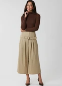 Simplicity S3303 | Simplicity Sewing Pattern Misses' Pleated Wide Leg Pants in Two Lengths and Belt