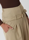 Simplicity S3303 | Simplicity Sewing Pattern Misses' Pleated Wide Leg Pants in Two Lengths and Belt