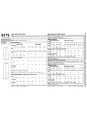 Simplicity S8179 | Child, Teen and Adult Lounge Pants | Back of Envelope