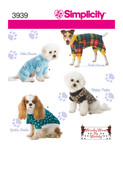 Simplicity S3939 | Dog Clothes | Front of Envelope