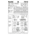 Burda Style BUR7810 | Vest | Back of Envelope