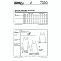 Burda Style BUR7390 | Dress & Tunic | Back of Envelope