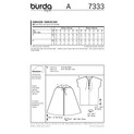 Burda Style BUR7333 | Robin Hood | Back of Envelope