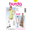 Burda Style BUR7056 | Dress | Front of Envelope