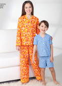 Simplicity S1575 | Child's, Girls' & Boys' Loungewear