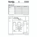 Burda Style BUR6988 | Dress | Back of Envelope