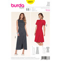 Burda Style BUR6877 | Dresses | Front of Envelope