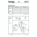 Burda Style BUR6874 | Men's Shirts | Back of Envelope