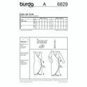 Burda Style BUR6829 | Dresses | Back of Envelope