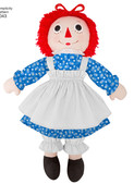 Simplicity S8043 | Raggedy Ann and Andy Dolls