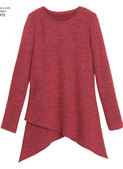 New Look N6415 | Misses' Knit Tunics