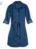 New Look N6449 | Misses' Easy Shirt Dress and Knit Dress