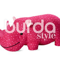 Burda Style BUR6560 | Stuffed Hippo or Rhino