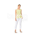 Burda Style BUR6501 | Misses' Top with Flounce