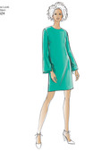 New Look N6524 | Misses' Dress with Sleeve Variations