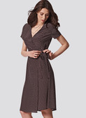 Simplicity S8735 | Misses'/Miss Petite Wrap Dress