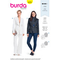 Burda Style BUR6376 | Misses' Blazers | Front of Envelope