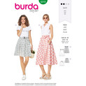 Burda Style BUR6319 | Misses' Bell Shaped Skirt | Front of Envelope