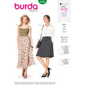 Burda Style BUR6340 | Misses' Wrap Skirt | Front of Envelope