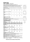 Simplicity S9126 | Toddlers' Dresses | Back of Envelope