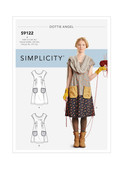Simplicity S9122 | Misses' Dresses | Front of Envelope