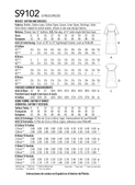 Simplicity S9102 | Misses' Caftan & Dresses | Back of Envelope