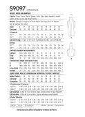 Simplicity S9097 | Misses' Dress & Jumpsuit By Mimi G Style | Back of Envelope