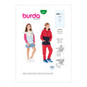 Burda Style BUR9301 | Children's Sweatshirt & Hoddie Tops | Front of Envelope