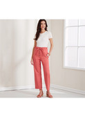 New Look N6674 | Misses' Button Front Paperbag Pants or Shorts