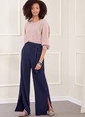 New Look N6691 | Misses' Slim or Flared Pants