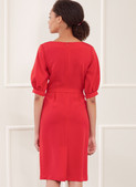 New Look N6679 | Misses' Knee Length Dress with Sleeve Variations