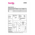 Burda Style BUR6143 | Misses' Dresses | Back of Envelope