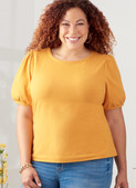 Simplicity S9273 | Misses' Knit Tops with Scoop Neck & Sleeve Variations