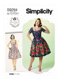 Simplicity S9294 | Misses' Dress | Front of Envelope