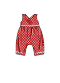 Simplicity S9319 | Toddlers' Criss-Cross Top, Dresses, Rompers and Panties