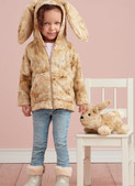 Simplicity S9391 | Toddlers' Jackets and Small Plush Animals