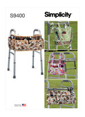 Simplicity S9400 | Walker Accessories, Bag and Organizer | Front of Envelope