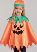 Simplicity S9351 | Children's Poncho Costumes, Hats and Face Masks