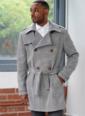 Simplicity S9389 | Men's Trench Coat in Two Lengths