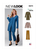 New Look N6711 | Misses' Cardigans and Pants | Front of Envelope