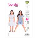 Burda Style BUR9264 | Children's Dress and Blouse | Front of Envelope