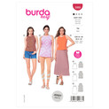Burda Style BUR5999 | Misses' Top | Front of Envelope